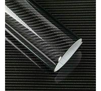 Riloer 5D Car Carbon Fiber Vinyl Wrap Roll, Self-Adhesive Film Sticker for Cars and Motorcycles, Interior/Exterior DIY Decoration, 30x152cm
