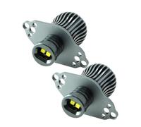 Riloer Angel Eyes Light Car LED Bulbs Halo Ring Marker, 10W Halo Headlights, IP68 Waterproof Round Angel Eyes Fog Lights Compatible with BMW E90/91 2005-2008