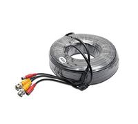 Riloer BNC Video Power Cable RCA DC Extension Cords for CCTV Camera DVR Security System Kit (5M)