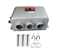 Riloer Car 12v Heater For Campervan 400-600 W Car Heater | Portable Winter Fast Heating and Defrosting 3 Hole Compatible With all Types Of Diesel Mechanical Vehicles