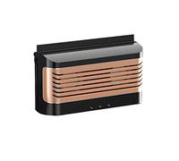 Riloer Car Air Extractor Car Air Purification Fan Solar-Powered Car Window Ventilation Fan with Rechargeable Battery