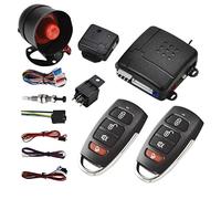 Riloer Car Alarm System Immobilizer Kit - Car Central Lock Remote Start and Keyless Entry System,for Universal Auto Remote Central Kit
