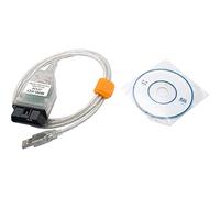 Riloer Car Diagnostic Test Line Instrument,OBD2 Car Diagnostic Scanner Tool, MINI VCI V13.00.022 Vehicle Engine Fault Code Reader, 16 Pin TIS Techstream Cable & CD/Software
