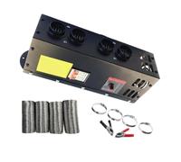 Riloer Car Electric Heater Defroster For Campervan 24V 600W-800W Portable Heater Fan 4 Holes Windshield De-Icers Defogger Heating And Cooling