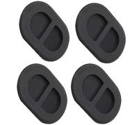 Riloer Car Floor Pan Drain Plug, 4Pcs Floor Plugs Oval Floor Drain Plugs Replacement, Car Floor Pan Chassis Bung Plugs Compatible with Jeep Wrangler JK JL Compatible with Jeep Gladiator Jt Truck