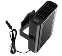 Riloer Car Heater For Campervan 24V 120W Portable Fast Heating Defrost Defogger Plug In Cigarette Lighter Compatible With All 24V DC Car Models Black
