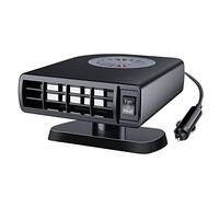 Riloer Car Heater For Campervan Portable Fast Heating Defrost Defogger Automobile Fan Compatible with Most 12V DC Models Normal