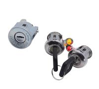 Riloer Car Ignition Start Switch Door Lock Cylinder Key Set with 2 Keys Plastic and Metal Compatible with Isuzu NPR NQR NKR ELF 1994-2007 8970352930