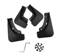Riloer Car Mud Flaps Kit Mudflaps Mudguard Cover Guards Fender Splash Black Compatible with Jeep Grand Cherokee L 2021-2025