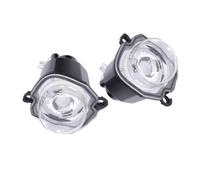 Riloer Daytime Running Lights, LED Amber+White Light Car Warning Light, 12V Emergency Light Indicators Turn Signal Light Compatible with Suzuki Jimny JB64 JB74w 2018-2020, Clear