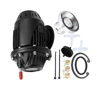 Riloer Diesel Blow Off Valve Kit, Aluminum Car Blow Off Valve, Dump Valve Adapter Car Blow off Valve Dump Adapter Compatible with SQV SSQV, Black
