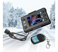 Riloer Diesel heater controller LCD Switch Parking Heater Monitor, 12V-24V Heater Controller with LCD Display Switch Controller, Car Truck Diesel Air Heater Universal Mini Portable Just for 2KW 5KW