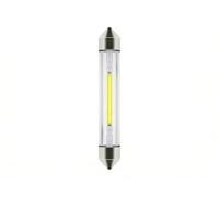Riloer Double Sided Car LED Bulb COB Filament 12V Festoon Dome Glass License Plate