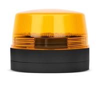 Riloer Emergency Warning Light, 12v LED Flashing Strobe Light Warning Lamp,Emergency Lantern for Cars for Trailer Road Repair,Beacon Light,Flashing Lights,Suitable for Various Road Cones(Orange)