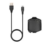 Riloer Garmin Watch Charging Data Cable Fit for Approach S2 and S4, 010-11961-00, GPS Golf Watch Accessories,Replacement USB Charger Charging Cable Dock, Black