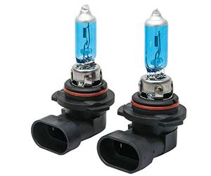 Riloer Halogen Bulbs Xenon Gas Filled, h11 headlight bulb,2X HB4 12v 100w 5000K Super White Halogen Bulbs Headlight Lamps Mist Light,for Dipped Beam, Fog Light, for Stock Replacement