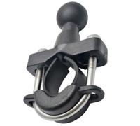 Riloer Handlebar U-Bolt Base Rail Base Clamp, Motorcycle Mirrors Bracket Holder, Bike Mirror Handlebar,ram mount Brackets, Universal Bike Rear View Side Mirror Handlebar Clamp,For Motorcycle, Mtb