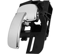 Riloer Inner Door Handle,ABS Plastic+Metal Chrome & Black Inner Door Handle,fits N-issan Qa*shqai 2007-2013