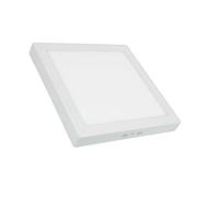 Riloer Interior Roof Spot Light LED Ceiling Dome White Light DC 12V 24W Bright Downlight for Campervan Caravan Motorhome Boat Kitchen Living Room-square-shape