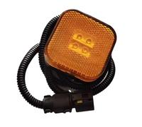 Riloer LED Side Marker Indicators Light, Flash Side Indicator Trailer Side Lamp, Turn Signal Lamps Car Emergency Light Warning Lights Compatible with MAN TGA TGL TGM TGS TGX, 81252606101