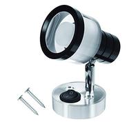 Riloer LED Spot Reading Light, 12V Interior Wall Mount Bedside Lamp for RV Caravan Van Trailer Boat with Switch, Warm Light