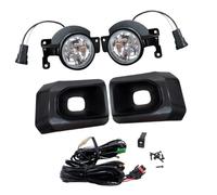 Riloer LED Work Lights For Car Fog Light Replacement With Wiring Compatible with Toyota Hilux Revo SR5 Pickup Ute 2020-2021