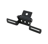Riloer Metal License Plate Holder Universal for Motorcycle Off-road Vehicle ATV, Adjustable Angel Folding License Plate Holder Bracket,motorcycle motorbike number plate, Black
