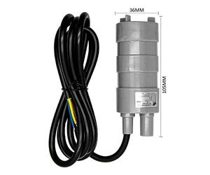 Riloer Miniature Direct Pump 12V, Camper Caravan Motorhome High Flow Pump Submersible Whale Pump 12V 10 L/Min
