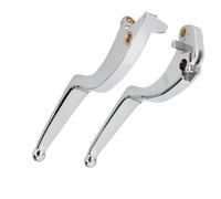 Riloer Motorcycle Clutch and Brake Levers, Clutch and Brake Lever Set, Compatible with Indian Scout Sixty 2017-2023, Compatible with Indian Scout Bobber 2017-2023, 2PCS (Chrome)