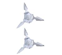 Riloer Motorcycle Front Axle Cap Nut Covers, Motorcycle Front Axle Nut Cover Cap, Compatible with Harle-y Touring Softail Dyna, Silver