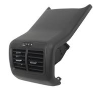 Riloer Rear Seat Center Console Air Conditioner Vent Cover, Rear Armrest Box Air Conditioning Vent Outlet Trim Frame Compatible with VW Golf 7 7.5 MK7