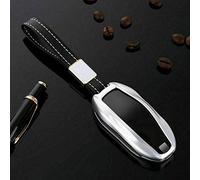 Riloer Remote Key Fob Case Shell Keychain Case Shell Cover For T-Esla Model S X 12-2018