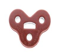 Riloer Universal Car Exhaust Pipe Mount Bracket Hanger Insulatorcompatible with Jaguar Xj C2c32948, Muffler Ears,Exhaust Hanger, Exhaust Rubber Mount,Red