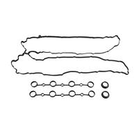 Riloer Valve Cover Gasket Set - Black 1 Pair without Glue 94810593205 94810593103 Left and Right, Compatible with Porsche Cayenne V8 4.5 L 2003-2006