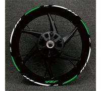Rim Decal Motorcycle Reflective Wheel Decal For YZF-R15 YZF-R6 YZF-R7 YZFR15 YZFR6 YZFR7 YZF R15 R6 R7 Hub Stickers Rim Kit Motorbike Wheel Stickers(Color 2)