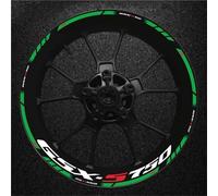 Rim Decal Motorcycle Reflective Wheel Sticker for Suzuki GSX-S750 GSXS750 GSX-S GSXS 750 Stripe Tape Decals Decorative Rim Stickers Set Motorbike Wheel Stickers(Color 5)