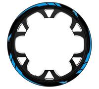 Rim Decal Motorcycle Wheel Sticker for Benelli TRK 502 Leoncino 500 800 Decals Reflective Decal Rim Hub Decorative Stickers Motorbike Wheel Stickers(Color 9)