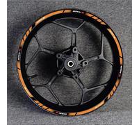 Rim Decal Motorcycle Wheel Sticker for Suzuki GSX-S750 GSX750S GSXS750 GSXS 750 Decals Reflective Decal Rim Hub Decorative Stickers Motorbike Wheel Stickers(Color 12)