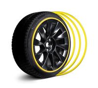 Rim Protectors For Alloy Wheels,Alloy Wheel Edge Ring,Universal Alloy Wheel Protector 4Pcs,Cover Car Protection Tire Trim Rings,Anti-Scratch,aluminum Alloy,for Enhanced Wheel Safety