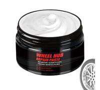Rim Repair Kit | 50g Wheel Hub Scratch Repair Paste | with Sponge Swirl Remover for Car Vehicles Auto Detailing Marine RV Truck
