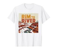 Rim River Canyon Hiker Completes Full Elevation Descent Hike T-Shirt