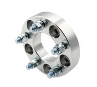Rim Spacers 2Piece Wheel Spacer Adapter PCD 5x100 CB 57.1mm 5 Lug For Golf 4/6/7 For Beetle 2012 For A1 For Chrysler For PT For Rambler Aluminum Alloy(2PC Silver 30mm)