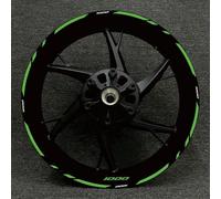Rim Stickers Motorcycle Accessories Reflective Rim Edge Stripes Reflective Wheel Stickers for B&MW S1000 XR S1000XR(Style 10)