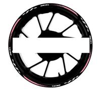Rim Stickers Motorcycle Accessories Reflective Rim Stripe Stickers Rim Edge Stickers 1 Set for Z800 Z-800(Style 18)