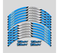 Rim Stickers Motorcycle Stickers Night Reflective Decorative Wheel Rim Reflective Stickers for Y&amaha T MAX500 T-MAX530 XP500 XP530(Style 6)