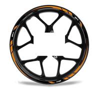 Rim Stickers Motorcycle Wheel Stickers Stripes Reflective Rim Stickers for Suzuki GSXR 600 750 1000 150 GSX-R K1 K3 K4 K5 K6 K7(Style 3)