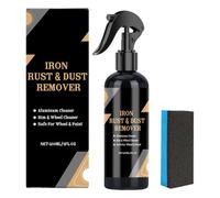 Rim Wheel Cleaner Spray, Deep Cleaning, 120ml, Car Wheel Cleaner, Tire Kickér Tire Shine, Easy Application, for Truck, RV, SUV, Metal, Iron, Rubber