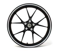 Rim Wheel Racing Sticker Self-Adhesive 0.275 Inch with Assembly Tool for Motorcycle Car Bicycle Universal Decal Decorative Stripe 16" 17" 18" 19" (Hologram Silver)