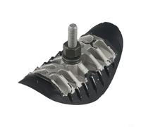 Rim Wheel Tire Lock for Dirt for Bike Motorcycle Motocross Dual Sport, Heavy Duty Cast Aluminum and Rubber Tyre Clamp with Anti-Slip Clip, Chrome Bolt for Secure(2.15)
