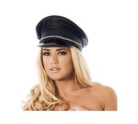 Rimba Bondage Play Police Cap Black S/M